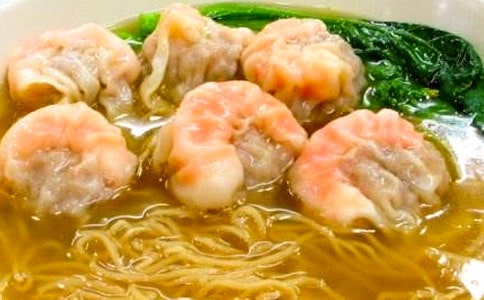 香港小吃港式云吞面