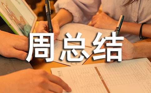 工作周總結(jié)13篇