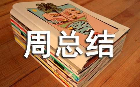 市域社會(huì)治理每周總結(jié)范文(通用15篇)